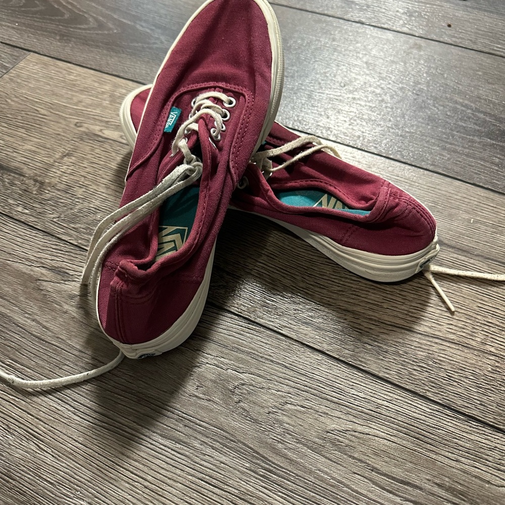 Vans Burgundy Shoes